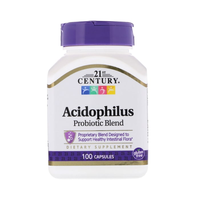 21st Century Acidophilus, High-Potency Capsule (100'S)