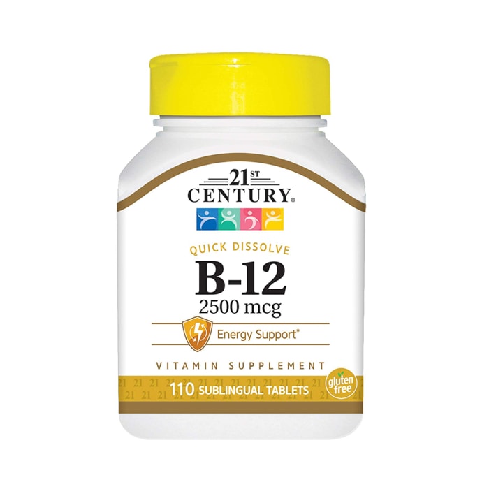 21st Century B 12 2500mcg Sublingual tablet (110'S)