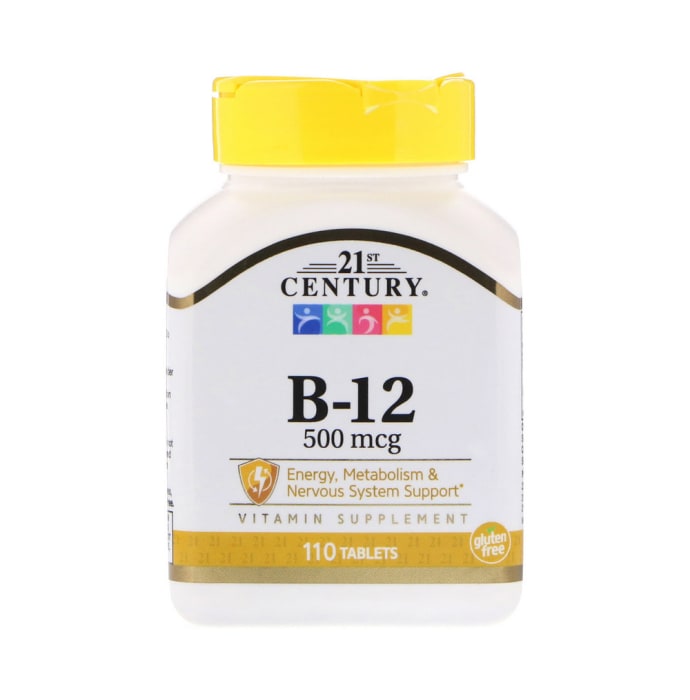 21st Century B 12 500mcg Tablet (110'S)