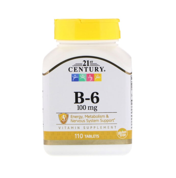 21st Century B 6 100mg Tablet (110'S)