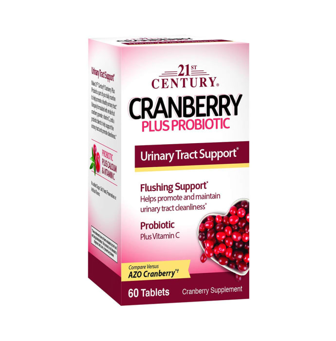 21st Century Cranberry Plus Probiotic Tablet (60'S)