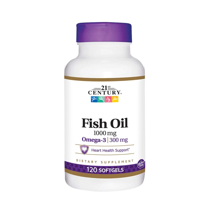 21st Century Fish Oil 1000mg Softgels (120'S)