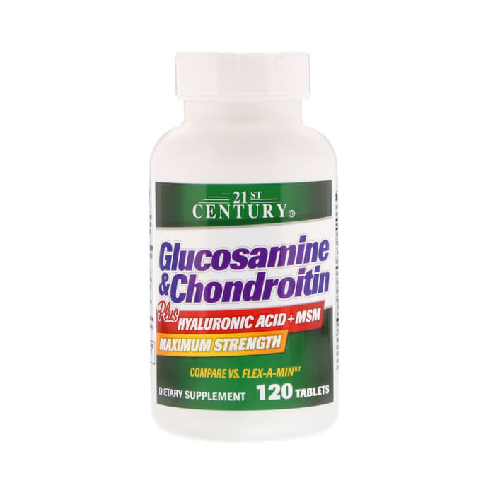 21st Century Glucosamine & Chondroitin Tablet (120'S)