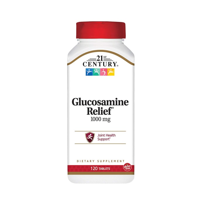 21st Century Glucosamine Relief 1000mg Tablet (120'S)