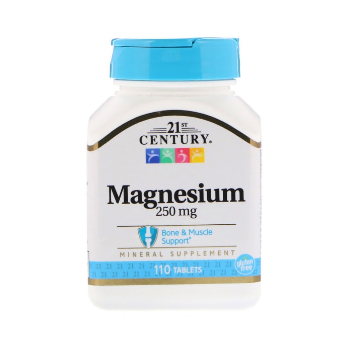 21st Century Magnesium 250mg Tablet 