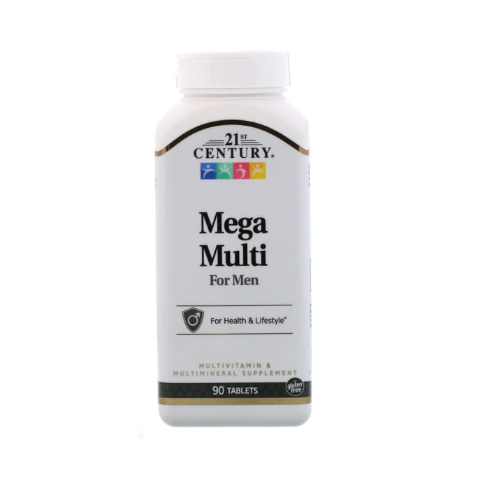 21st Century Mega Multi for Men Multivitamin & Multimineral Tablet 