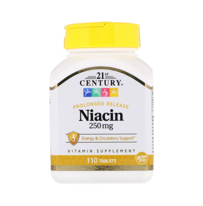 21st Century Niacin 250mg Tablet 