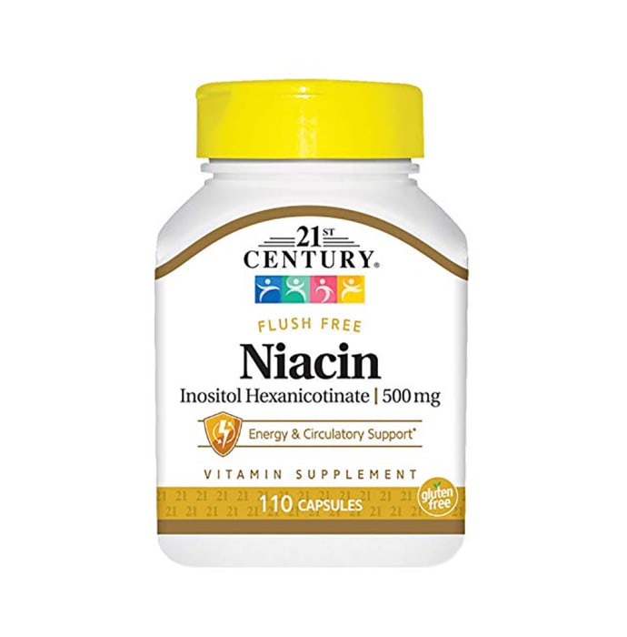 21st Century Niacin Inositol Hexanicotinate 500mg Capsule 