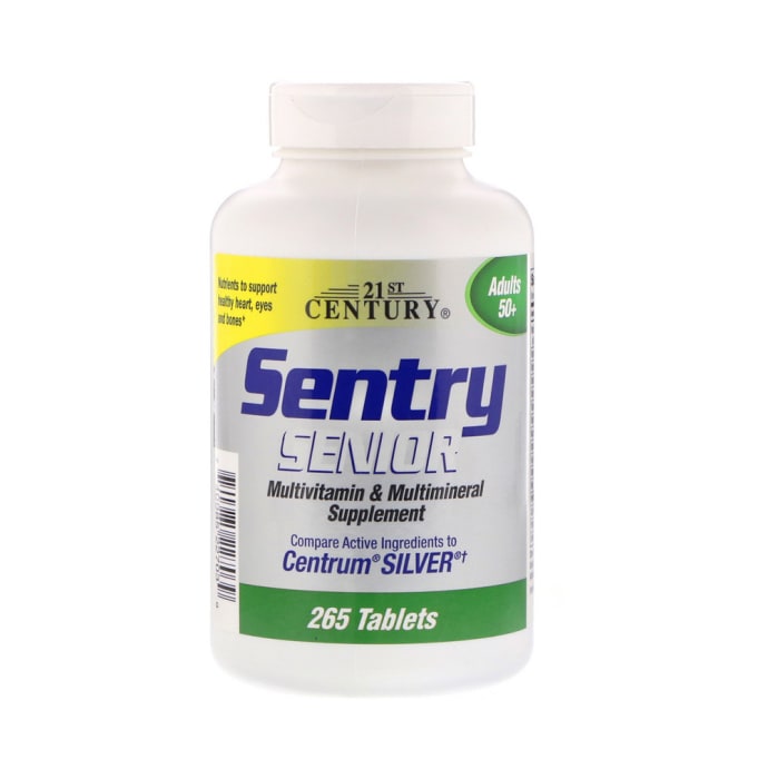 21st Century Sentry Senior Multivitamin & Multimineral Supplement for Adults 