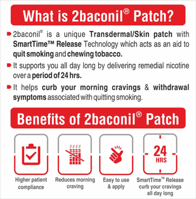 2baconil 14mg nicotine patch