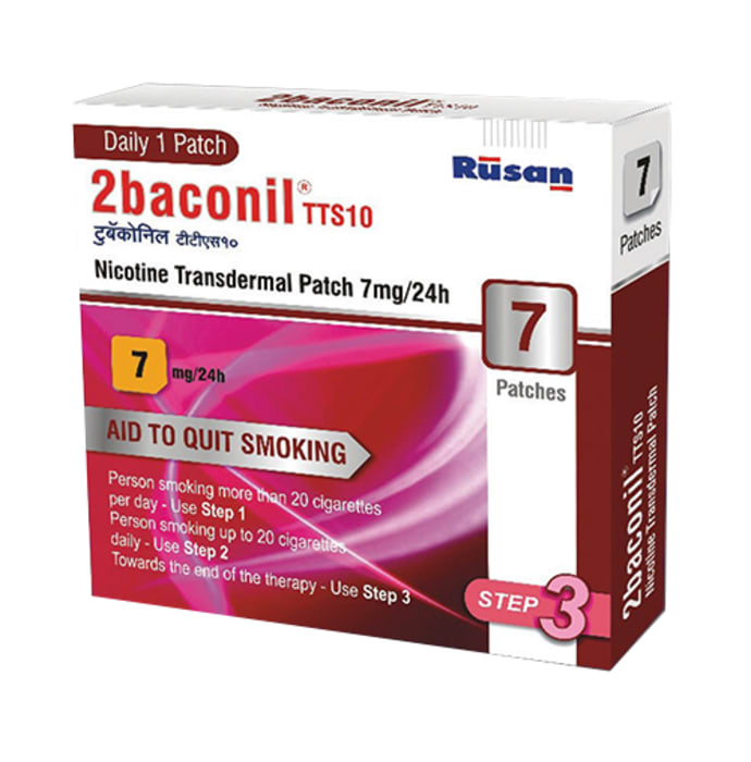 2baconil 7mg nicotine patch