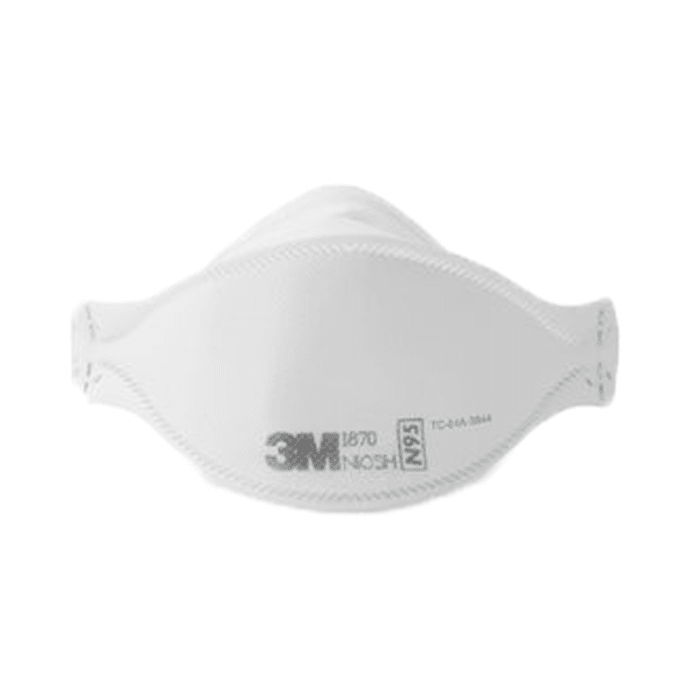 3m 1870 n95 particulate respirator and surgical mask
