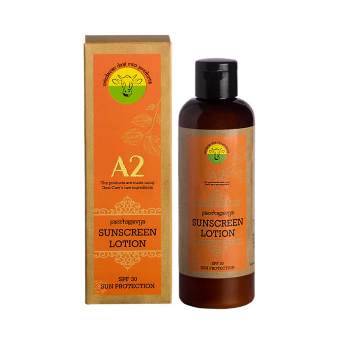 A2 Panchagavya Sunscreen Lotion SPF 30 (200ml)