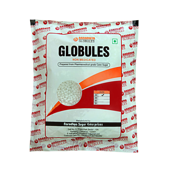 Aaradhya Sugar Globules Size 20 (450gm)