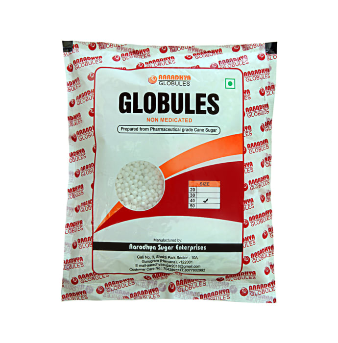 Aaradhya Sugar Globules Size 40 (450gm)