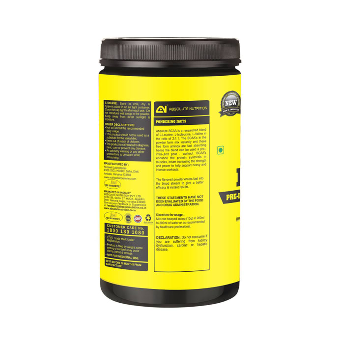 Absolute Nutrition BCAA Powder Pineapple (300gm)