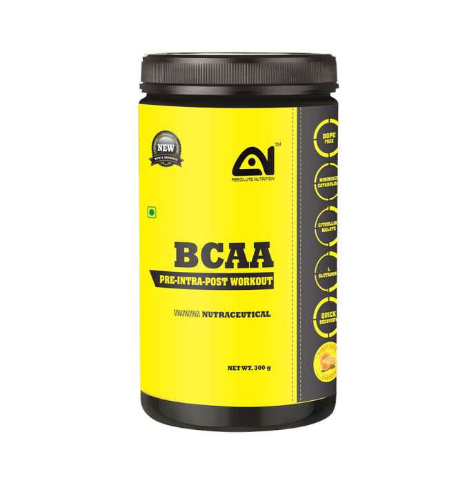 Absolute Nutrition BCAA Powder Tangy Orange (300gm)