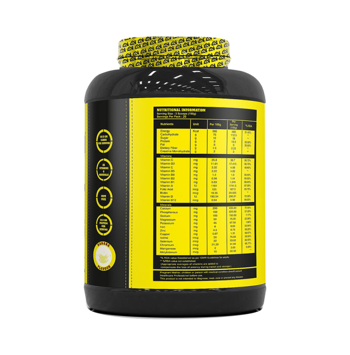 Absolute Nutrition Weight Gainer Banana (1kg)