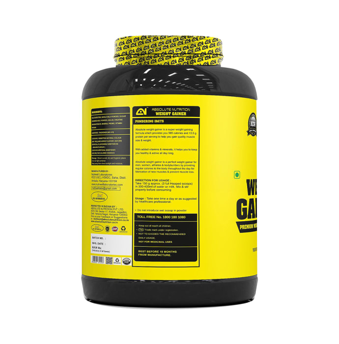 Absolute Nutrition Weight Gainer Banana (1kg)