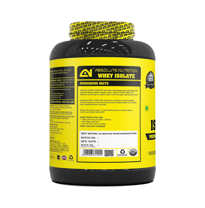 Absolute Nutrition Whey Isolate Cafe Mocha (1kg)