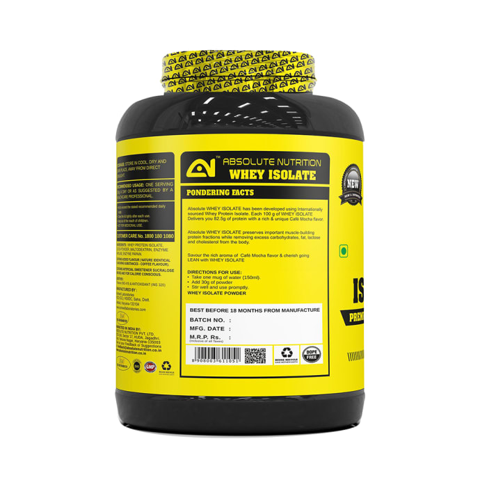 Absolute Nutrition Whey Isolate Chocolate (1kg)