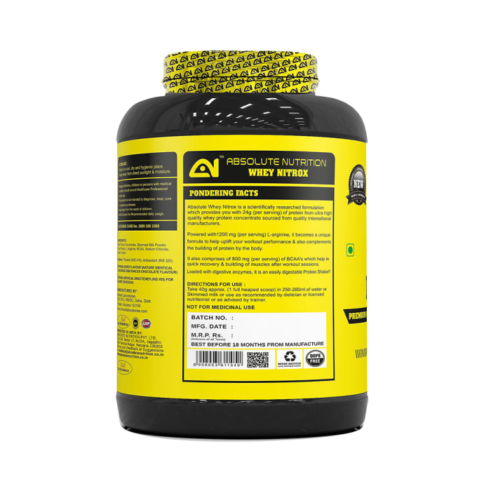 Absolute Nutrition Whey Nitrox Chocolate (1kg)