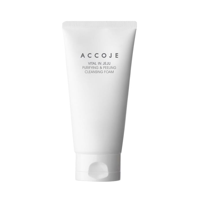 Accoje Vital in Jeju Purifying & Peeling Cleansing Foam (150ml)