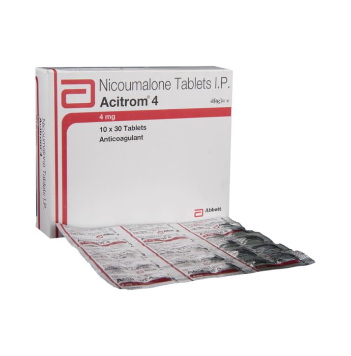 Acitrom 4mg Tablet (30'S)