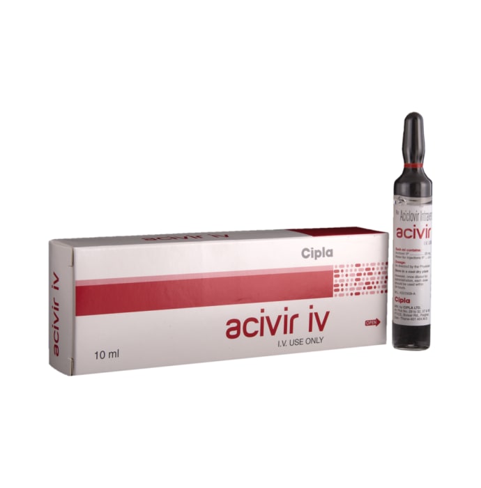 Acivir IV 250mg Injection 10 ml