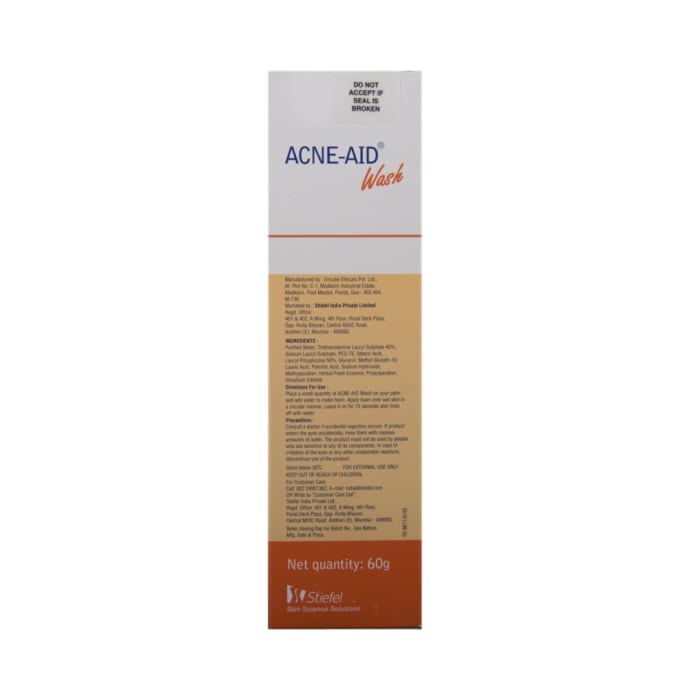 Acne-aid wash facial cleansing foam (60gm)