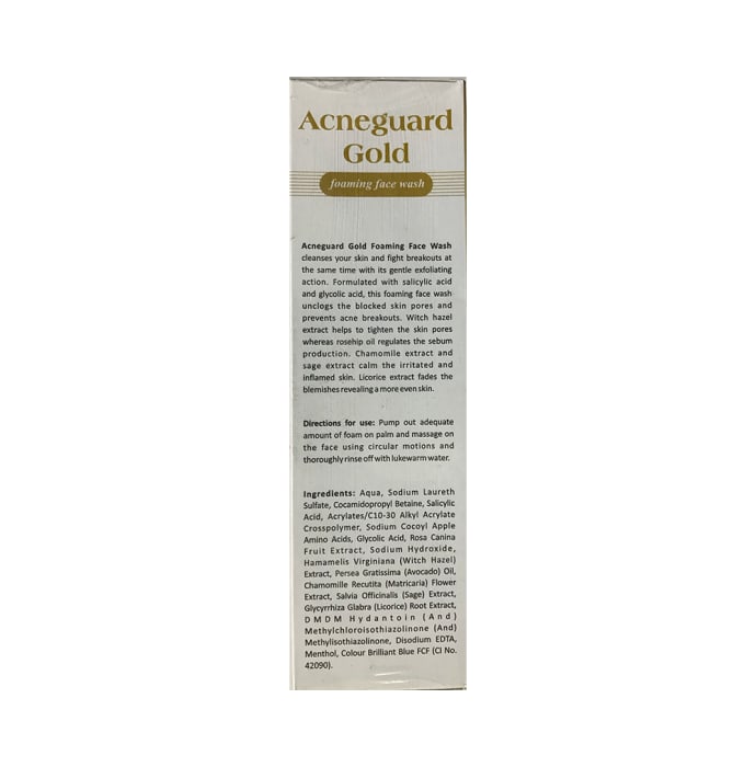 Acneguard Gold Foaming Face Wash (150ml)