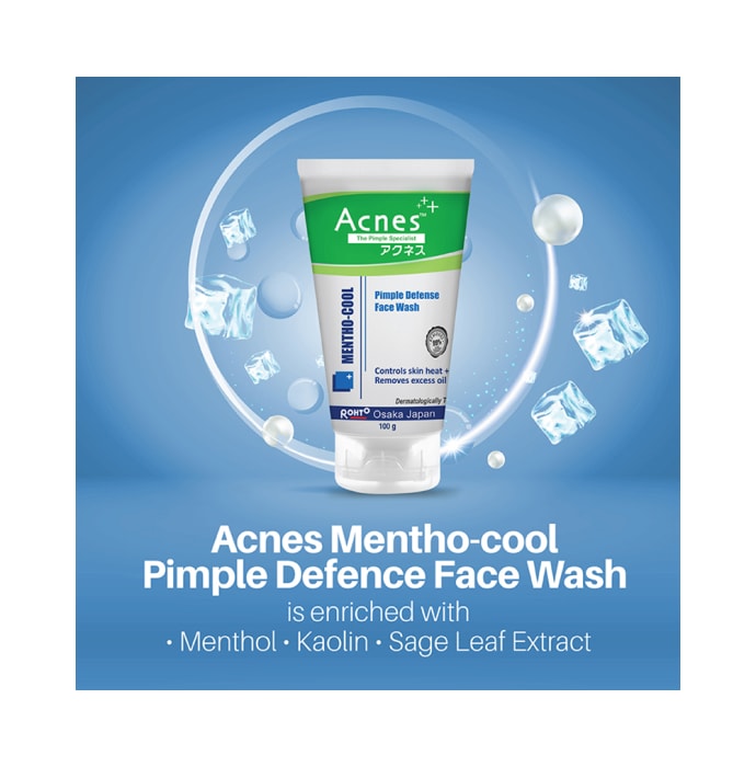 Acnes Mentho-Cool Pimple Defense Face Wash (100gm)