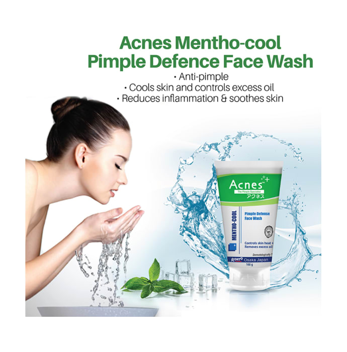 Acnes Mentho-Cool Pimple Defense Face Wash (100gm)