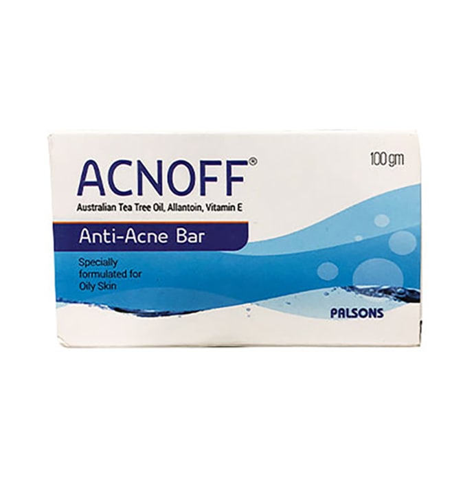 Acnoff anti-acne bar (100gm)