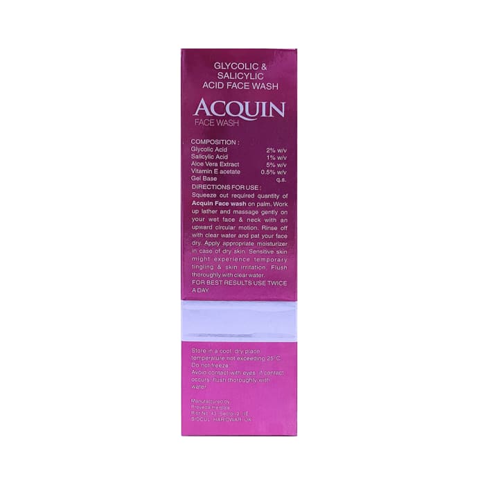 Acquin Face Wash Gel (100ml)