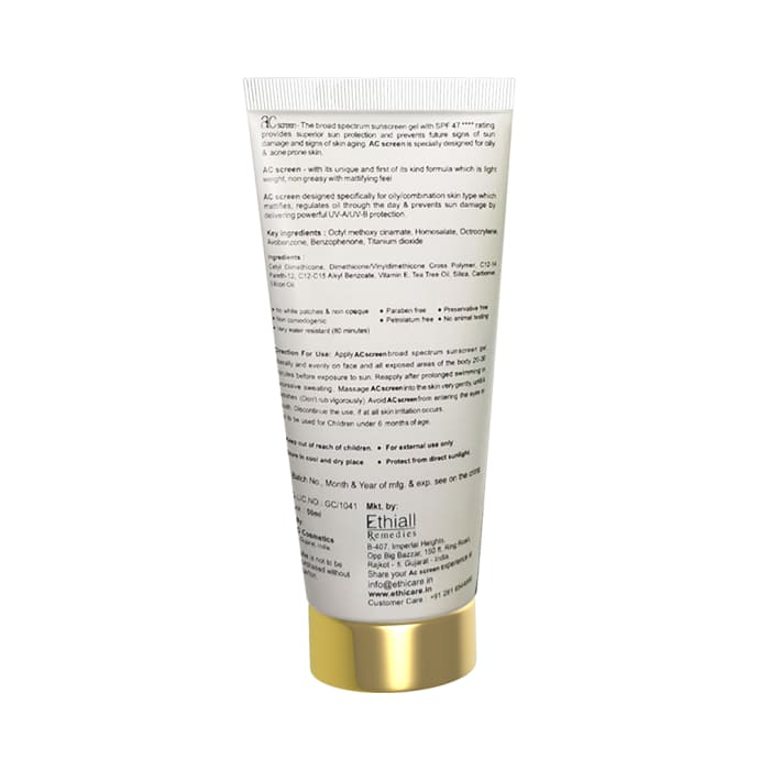 Acscreen Sunscreen Gel SPF 47 (50ml)