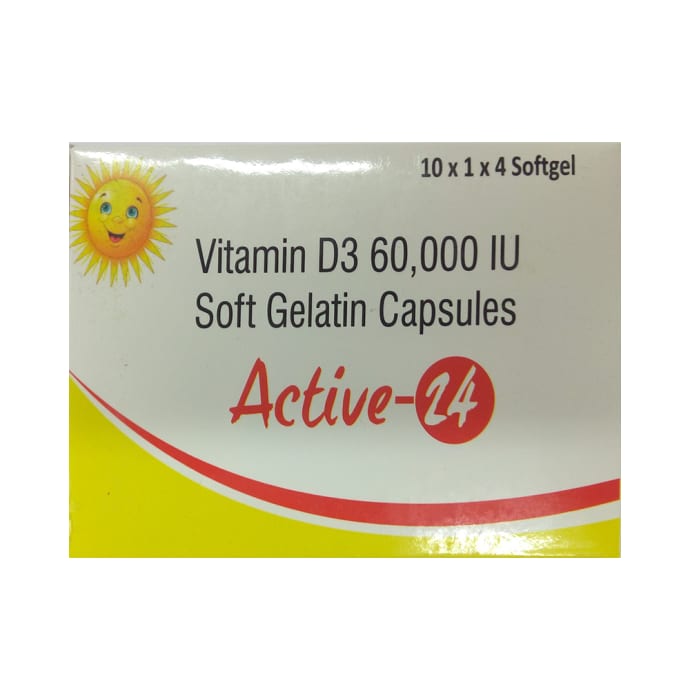 Active 24 Soft Gelatin Capsule (4'S)