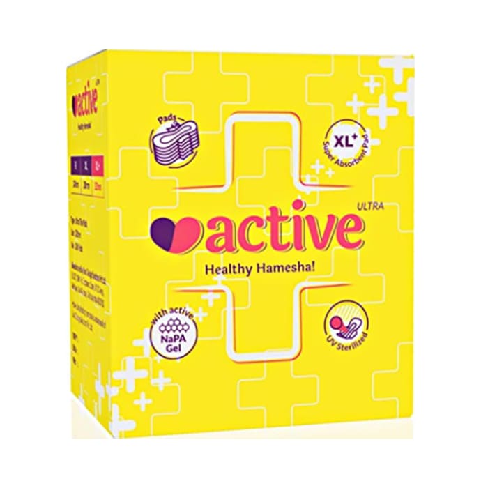 Active Ultra Healthy Hamesha Pads XL Plus