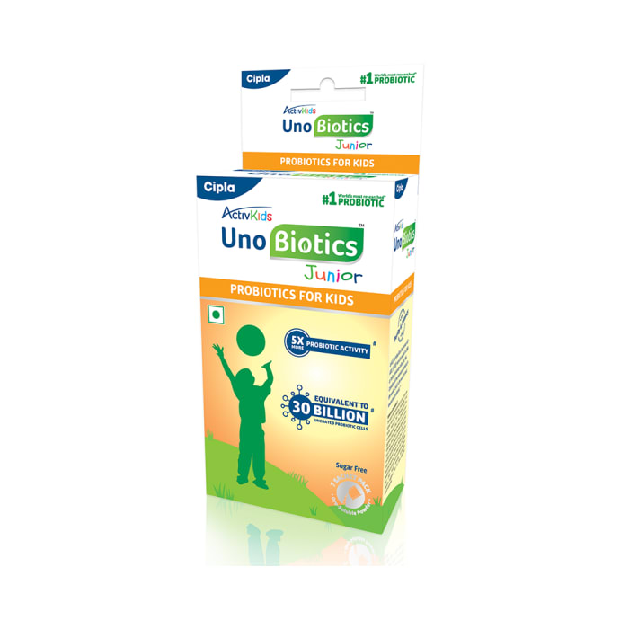 Activkids UnoBiotics Junior Probiotics Sachet (1gm Each) Sugar Free