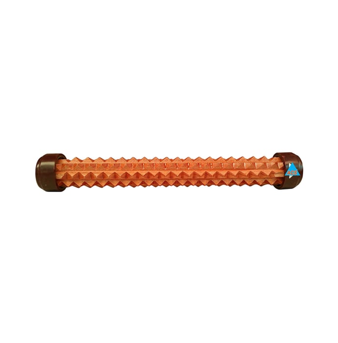 Acupressure Foot Roller Wooden Plastic