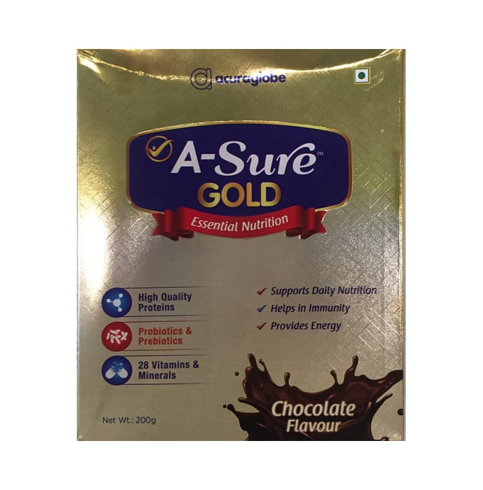 Acuraglobe A-Sure Gold Powder Chocolate (200gm)