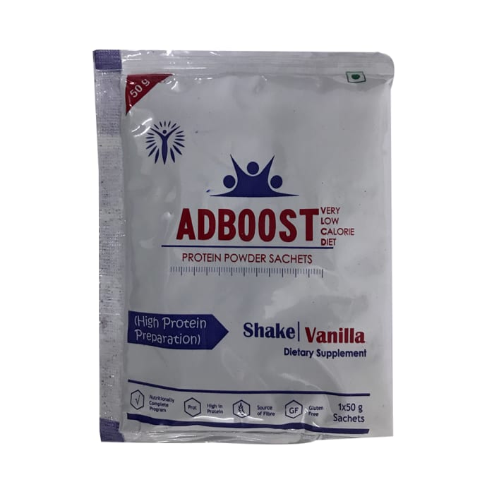 Adboost Protein Powder Sachet (50gm Each) Vanilla