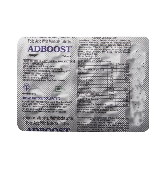 Adboost tablet (10'S)