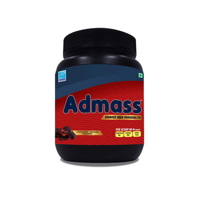 Admass Weight Gainer Chocolate Caramel (500gm)