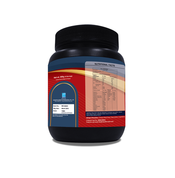 Admass Weight Gainer Chocolate Caramel (500gm)