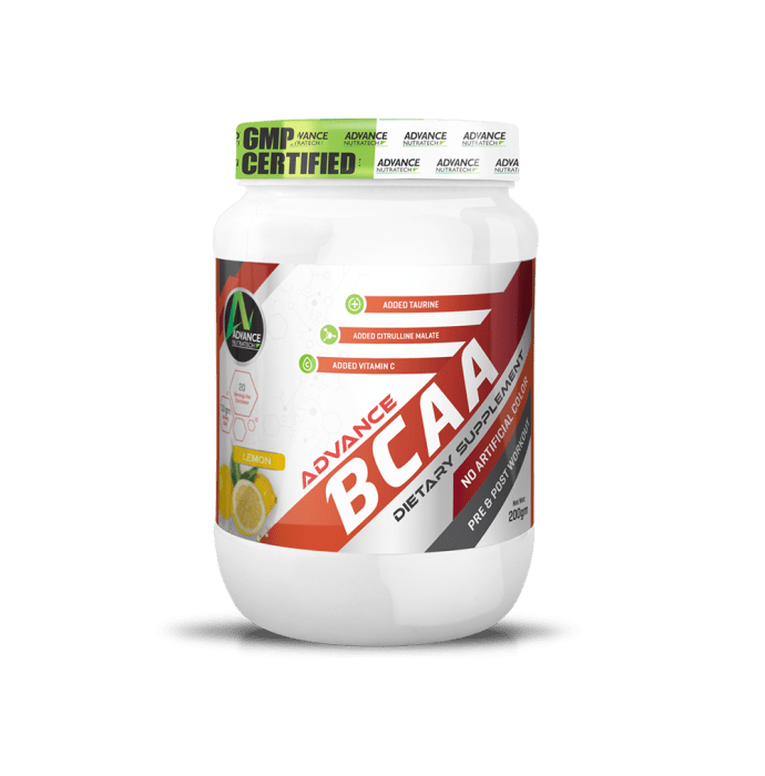 Advance Nutratech BCAA Powder Lemon (200gm)