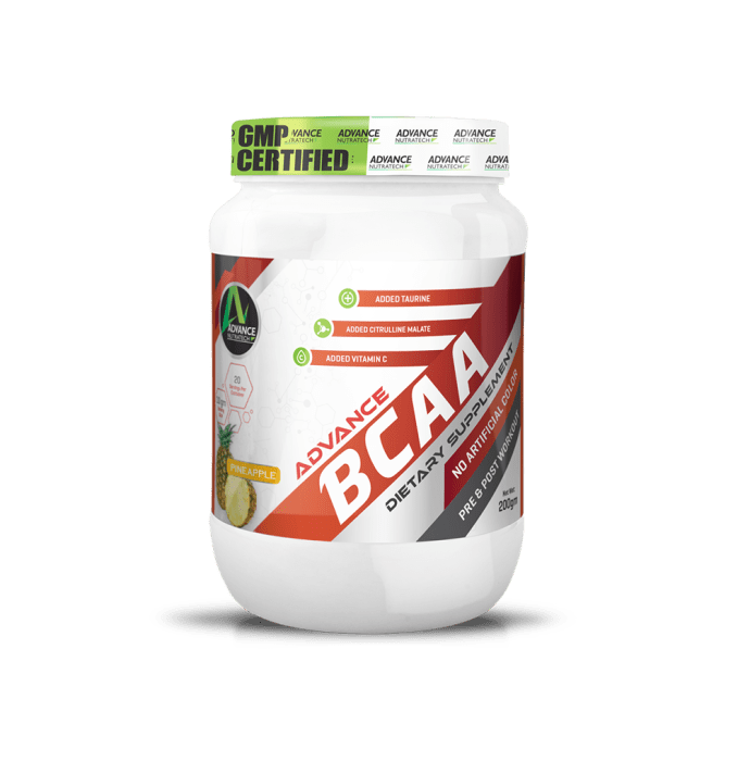 Advance Nutratech BCAA Powder Pineapple (200gm)