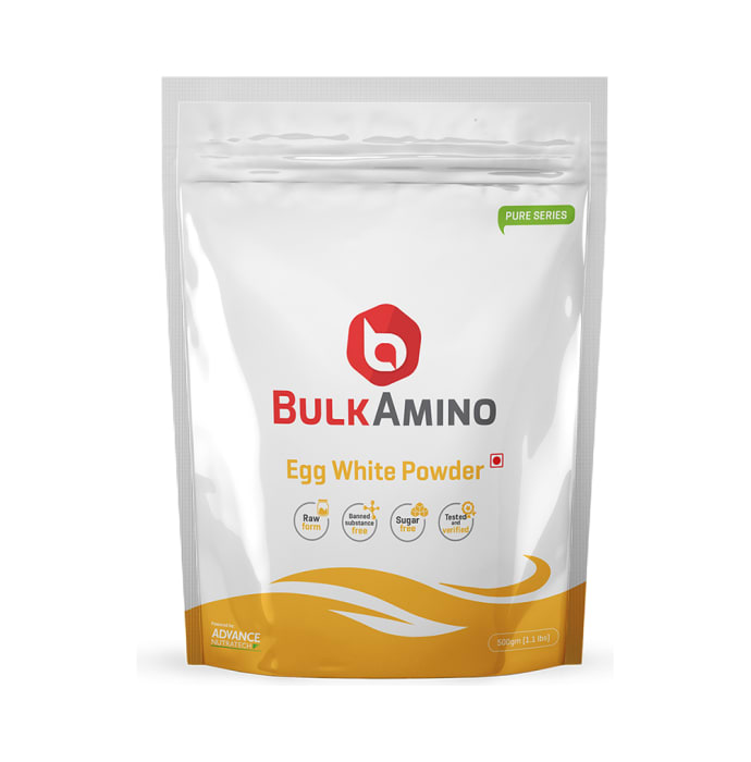 Advance nutratech bulkamino egg white powder unflavoured (300gm)