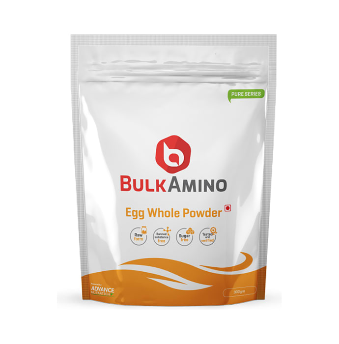 Advance nutratech bulkamino egg whole powder unflavoured (300gm)