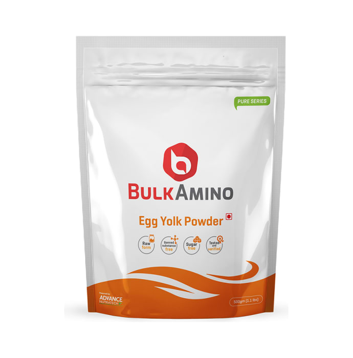 Advance nutratech bulkamino egg yolk powder unflavoured (300gm)